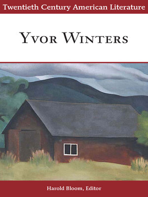 cover image of Yvor Winters